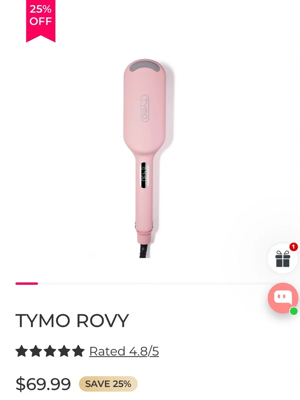 Tymo rose gold
